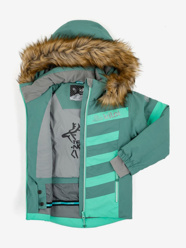 Kilpi Giacca da sci turchese da bambina Kilpi Massima