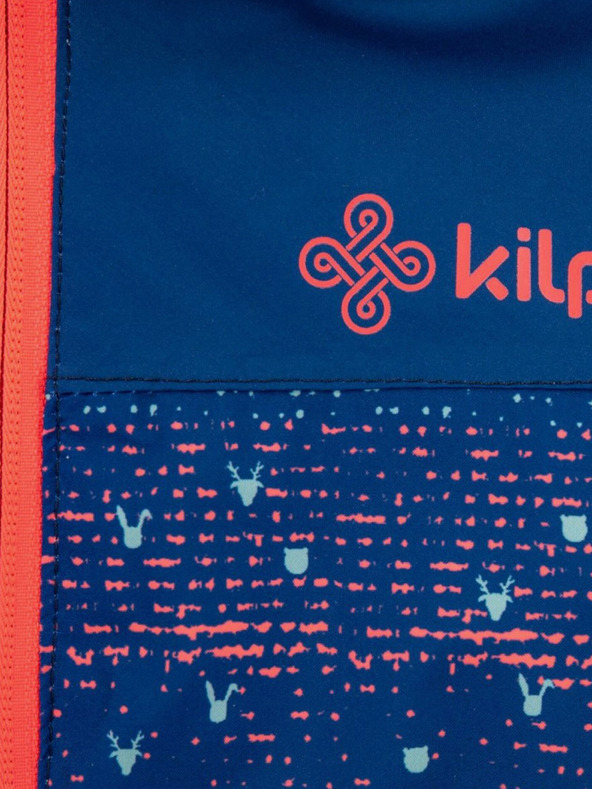 Kilpi Giacca da sci da bambina blu scuro a fantasia Kilpi Jenova