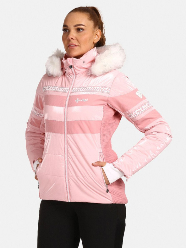 Kilpi Giacca da sci Kilpi Dalila rosa chiaro da donna