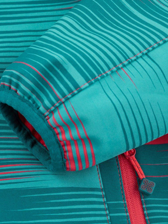 Kilpi Giacca softshell turchese da bambina Kilpi RAVIA