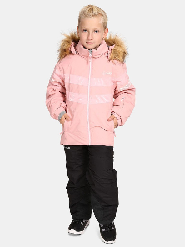 Kilpi Giacca da sci bambina rosa chiaro Kilpi Dalila