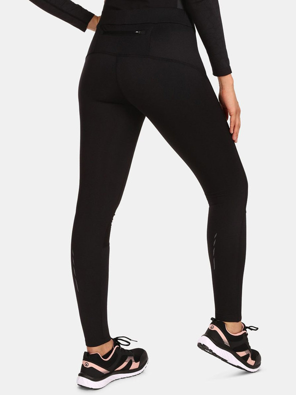 Kilpi Leggings sportivi da donna neri Kilpi Karang-W