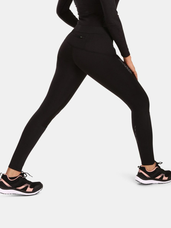 Kilpi Leggings sportivi da donna neri Kilpi Karang-W
