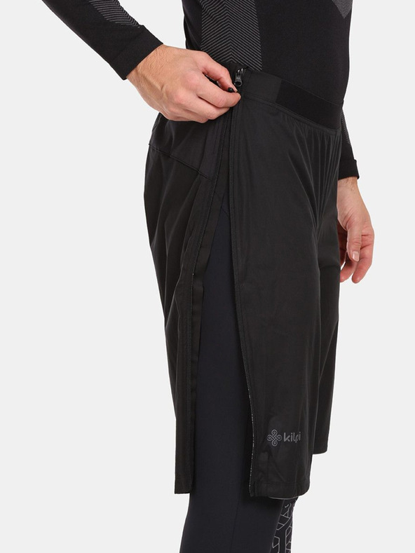 Kilpi Pantaloncini softshell neri da uomo Kilpi Aldine