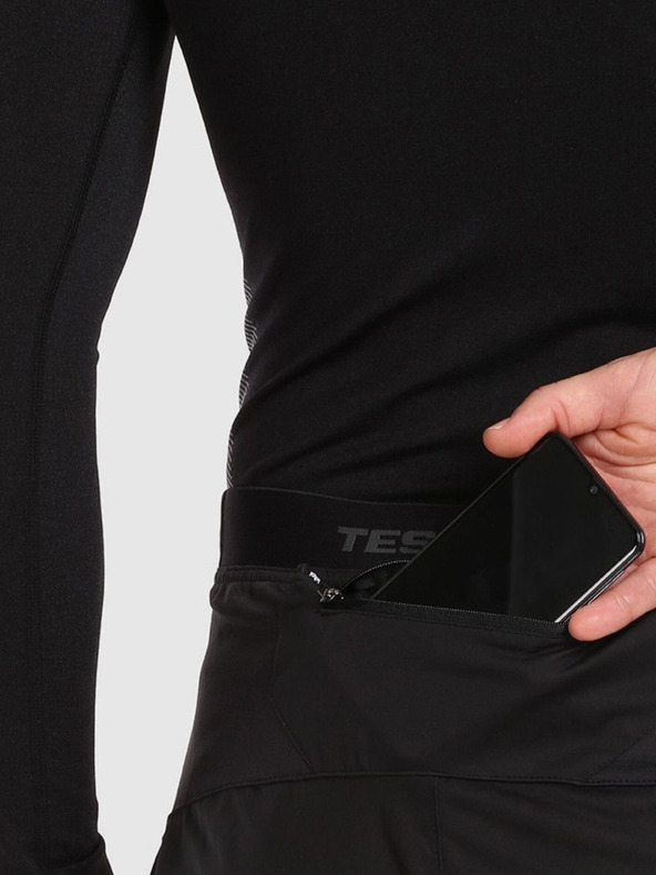 Kilpi Pantaloncini softshell neri da uomo Kilpi Aldine