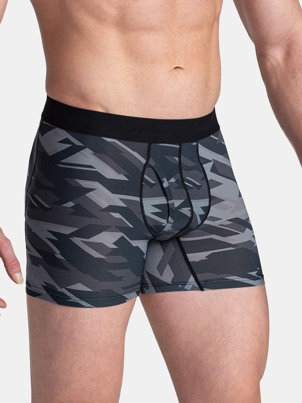 Kilpi Set di due boxer funzionali da uomo in grigio scuro Kilpi Nett
