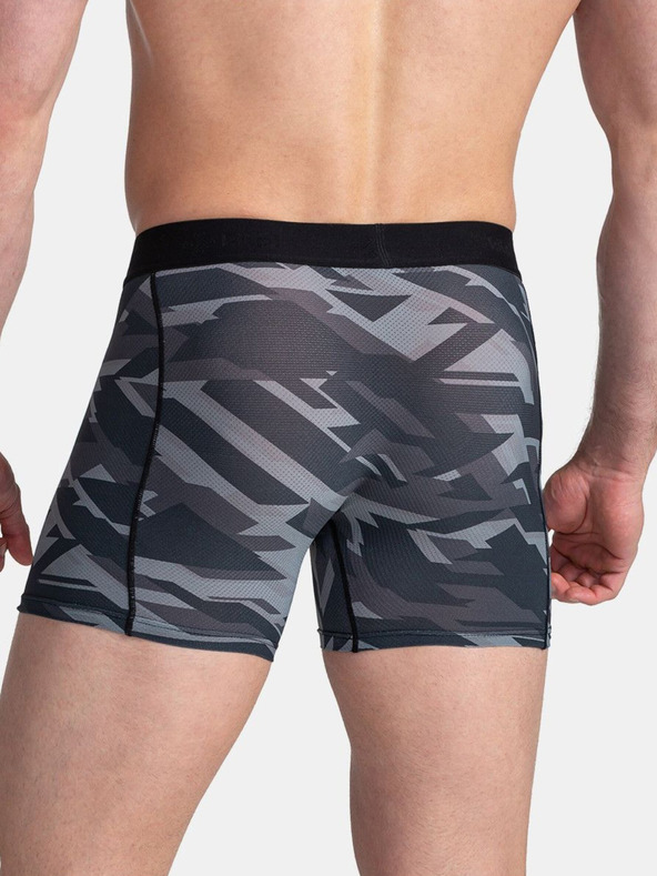 Kilpi Set di due boxer funzionali da uomo in grigio scuro Kilpi Nett