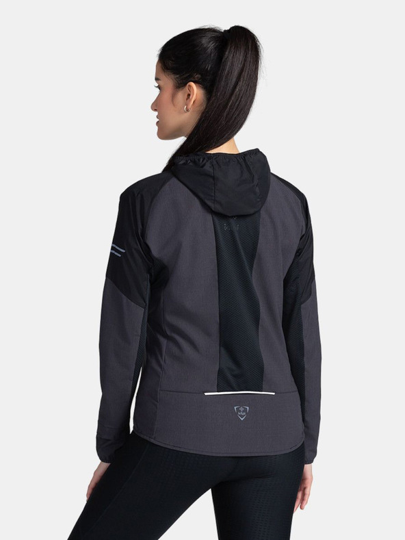 Kilpi Giacca sportiva nera da donna Kilpi Rayen-W