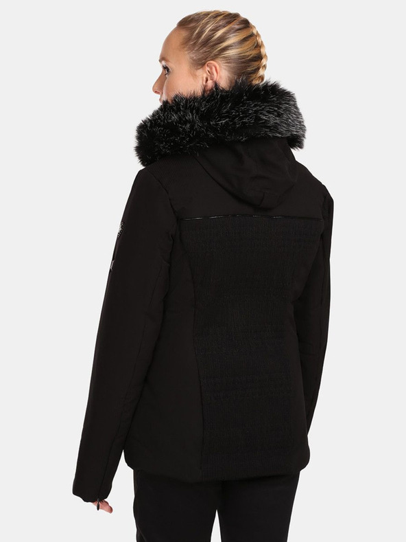 Kilpi Giacca da sci riscaldata Kilpi Emilin nera da donna