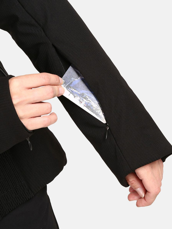 Kilpi Giacca da sci riscaldata Kilpi Emilin nera da donna