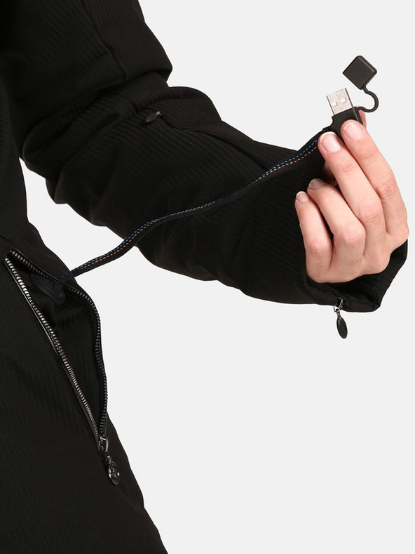 Kilpi Giacca da sci riscaldata Kilpi Emilin nera da donna