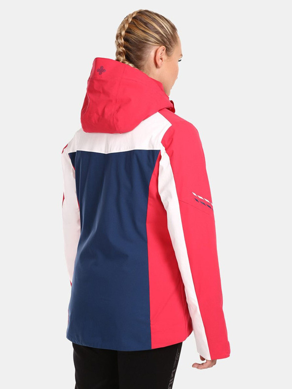 Kilpi Giacca invernale da donna bianca e corallo Kilpi Valera-W