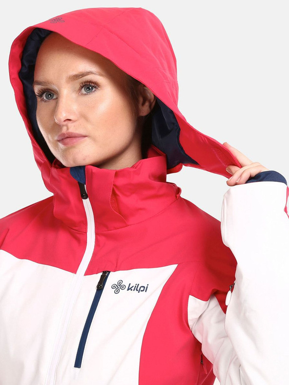 Kilpi Giacca invernale da donna bianca e corallo Kilpi Valera-W