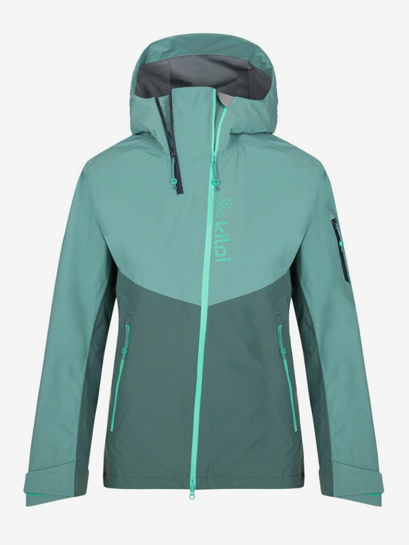 Kilpi Giacca impermeabile da donna color petrolio Kilpi Metrix-W