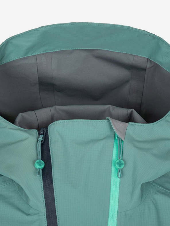 Kilpi Giacca impermeabile da donna color petrolio Kilpi Metrix-W
