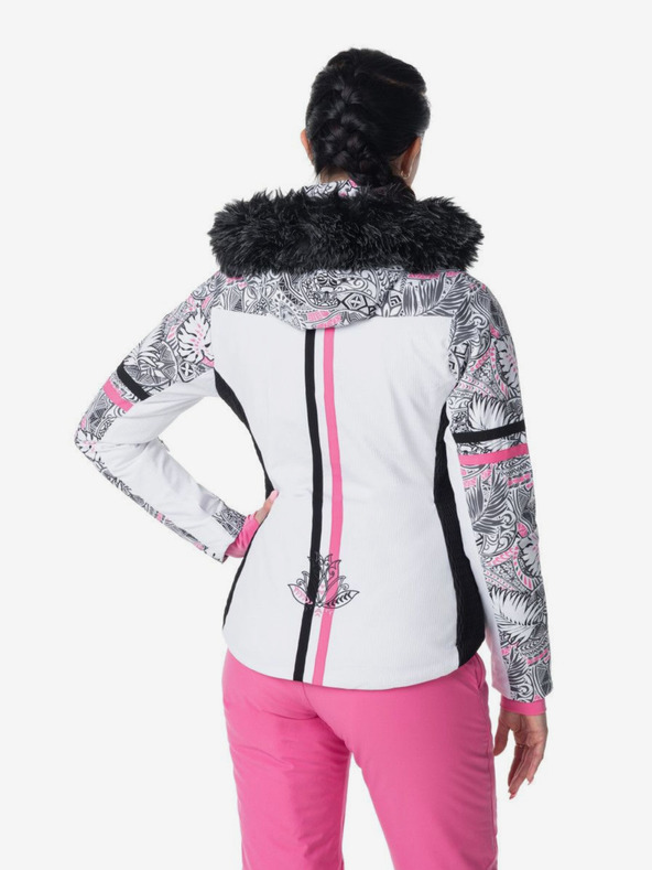 Kilpi Giacca da sci riscaldata Kilpi Lena-W bianca da donna