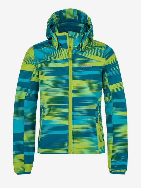 Kilpi Giacca softshell verde e blu Kilpi Ravio