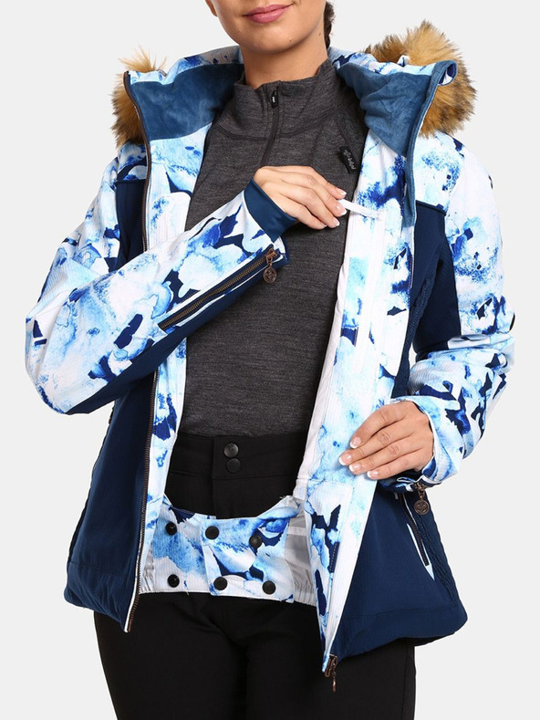 Kilpi Giacca da sci riscaldata blu scuro da donna Kilpi Lena-W