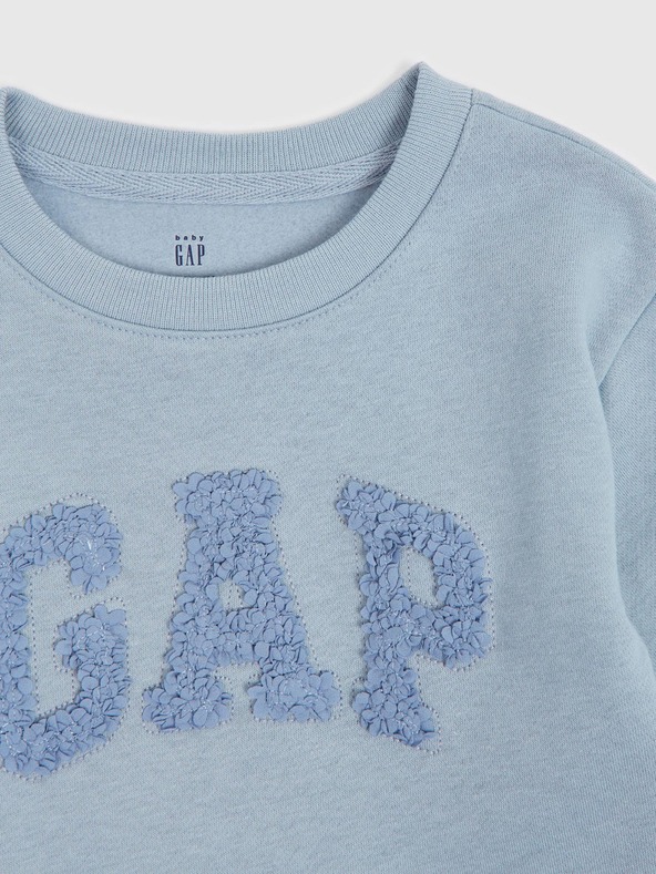 GAP Baby sweatshirt dress with logo GAP