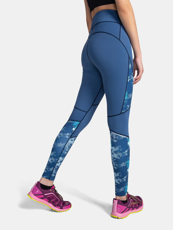 Kilpi Leggings sportivi da donna blu scuro Kilpi LAMIRAE-W