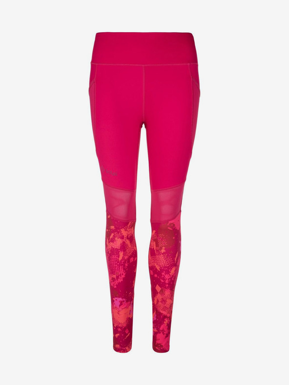 Kilpi Leggings sportivi da donna rosa scuro Kilpi Ligano