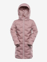 ALPINE PRO Cappotto Hi-Therm Girls rosa con impermeabilizzazione Alpine Pro Awedo