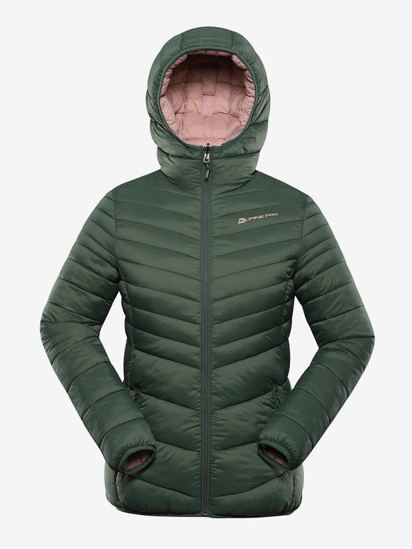 ALPINE PRO Giacca reversibile verde da donna Hi-Therm Alpine Pro Eroma