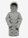 ALPINE PRO Cappotto Hi-Therm da bambina grigio con impermeabilizzazione Alpine Pro Awedo