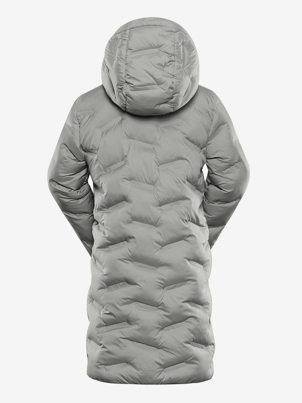 ALPINE PRO Cappotto Hi-Therm da bambina grigio con impermeabilizzazione Alpine Pro Awedo