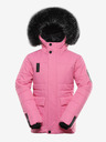 ALPINE PRO Giacca rosa da bambina con membrana PTX Alpine Pro Werdo