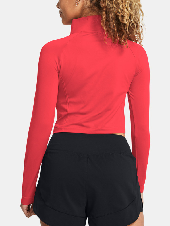 Under Armour Maglietta Under Armour Vanish Seamless 1/4 Zip Crop Donna