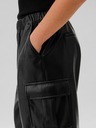 GAP Children's faux leather cargo pants GAP