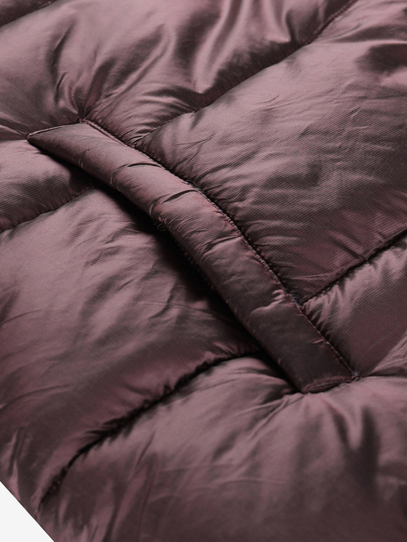 ALPINE PRO Gilet lungo trapuntato da donna con impregnazione wr ALPINE PRO UREFA rosa