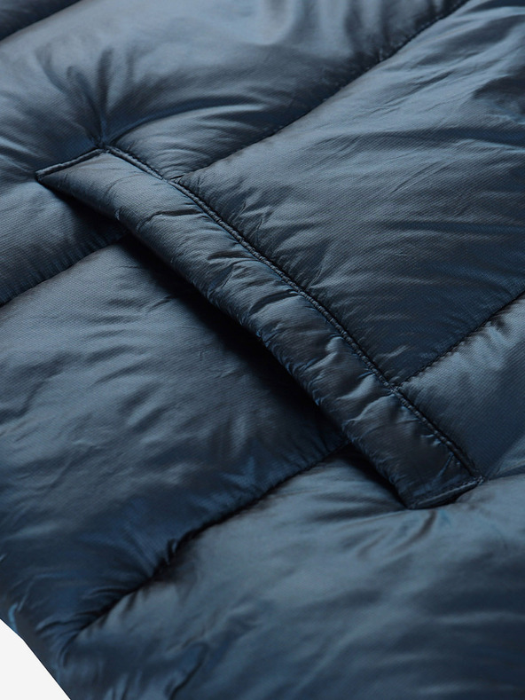 ALPINE PRO Gilet lungo trapuntato da donna con polso ALPINE PRO UREFA blu