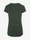 Kilpi T-shirt sportiva stampata verde scuro da donna Kilpi TORNES