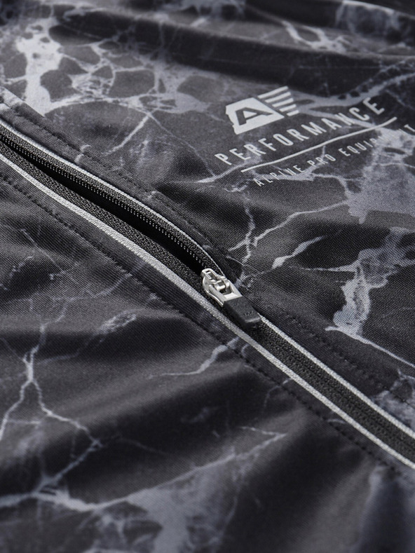 ALPINE PRO Alpine Pro SAGEN Camicia da ciclismo grigia