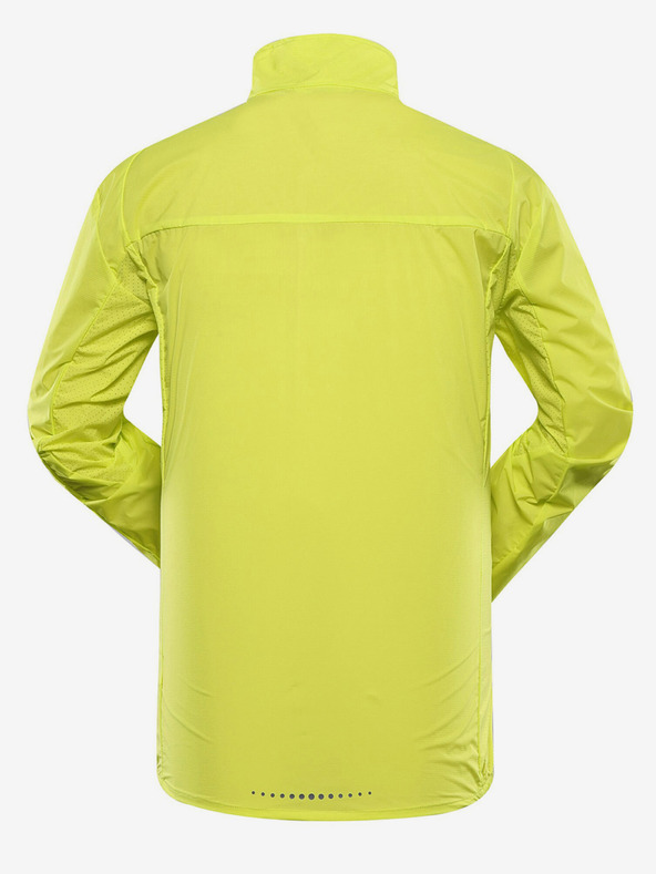 ALPINE PRO Giacca ultraleggera da uomo verde con impregnazione Alpine Pro SPIN