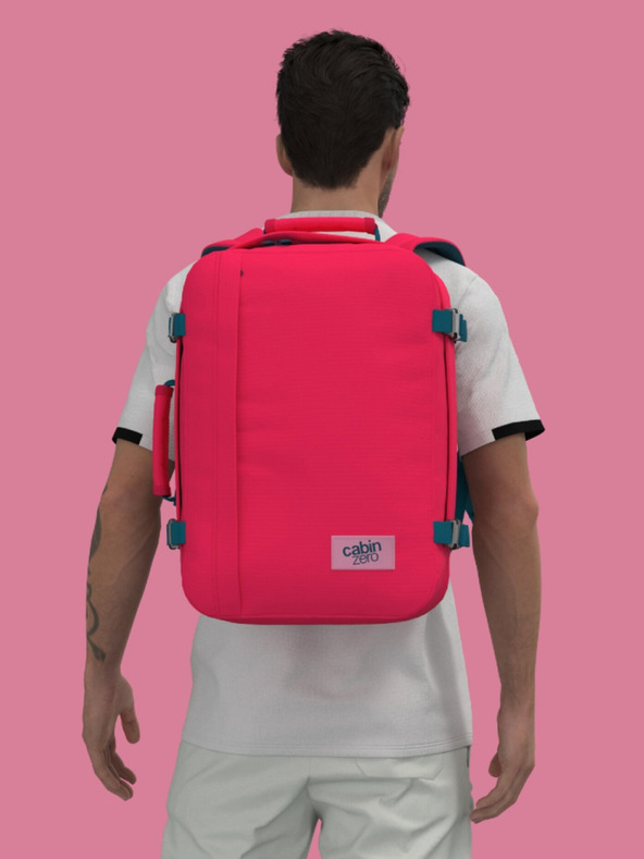 CabinZero Zaino rosso CabinZero Classic 36L Miami magenta