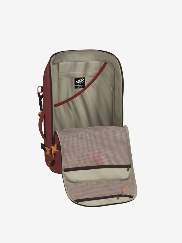 CabinZero Zaino CabinZero Adv 42L Sangria rosso