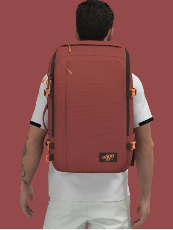 CabinZero Zaino CabinZero Adv 42L Sangria rosso
