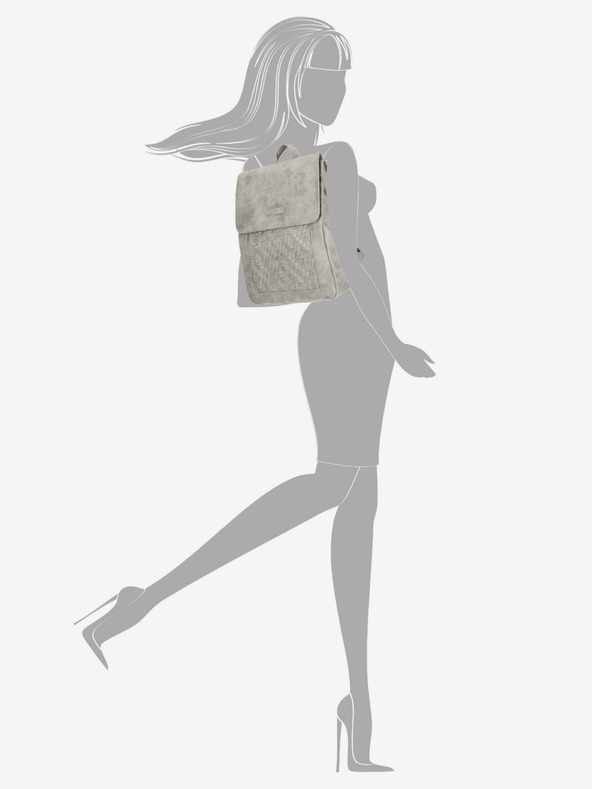 Enrico Benetti Zaino Enrico Benetti Dynthe 78006 Grigio chiaro