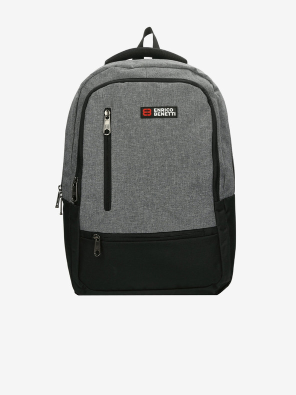 Enrico Benetti Zaino Enrico Benetti Hamburg 15" Notebook Backpack Grigio chiaro
