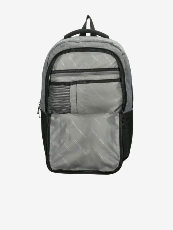Enrico Benetti Zaino Enrico Benetti Hamburg 15" Notebook Backpack Grigio chiaro