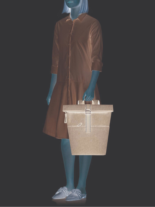 Reisenthel Zaino Reisenthel Rolltop a spina di pesce Blu scuro