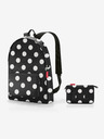 Reisenthel Zaino nero a pois Reisenthel Mini Maxi Rucksack Dots Bianco