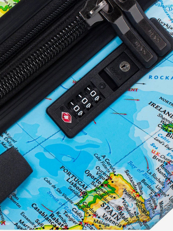 Heys Valigia da viaggio blu a fantasia Heys Journey 3G S