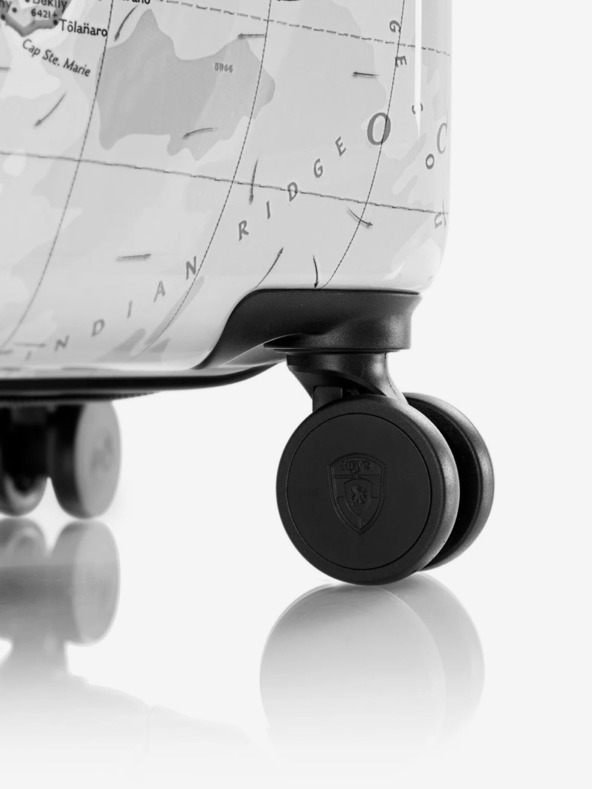 Heys Valigia da viaggio a fantasia bianca e nera Heys Journey 3G S