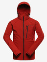 ALPINE PRO Giacca softshell da uomo rossa con membrana Alpine Pro Hoor