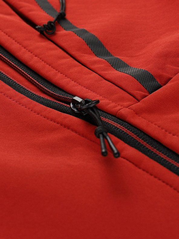 ALPINE PRO Giacca softshell da uomo rossa con membrana Alpine Pro Hoor