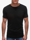 Edoti Maglietta basic da uomo nera Edoti